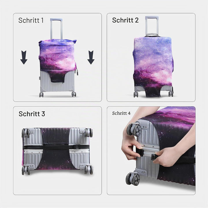 OrgaWise Kofferhülle Luggage Cover Gepäck Cover Gepäckabdeckung for Travel Luggage Schutzhülle Koffe