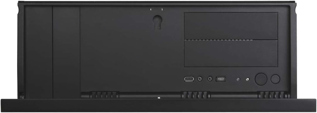 Silverstone SST-GD07B-C - Grandia HTPC ATX Desktop Gehäuse mit hochleistungsfähigem und geräuscharme