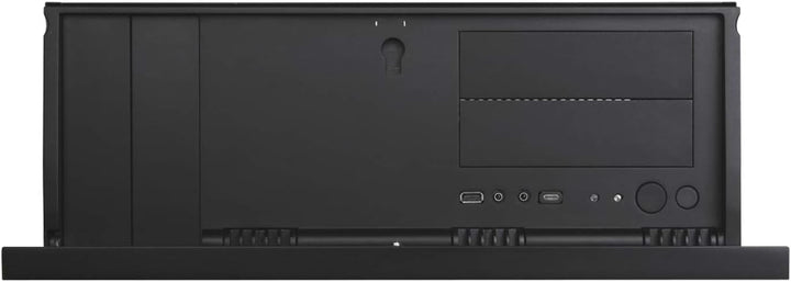 Silverstone SST-GD07B-C - Grandia HTPC ATX Desktop Gehäuse mit hochleistungsfähigem und geräuscharme