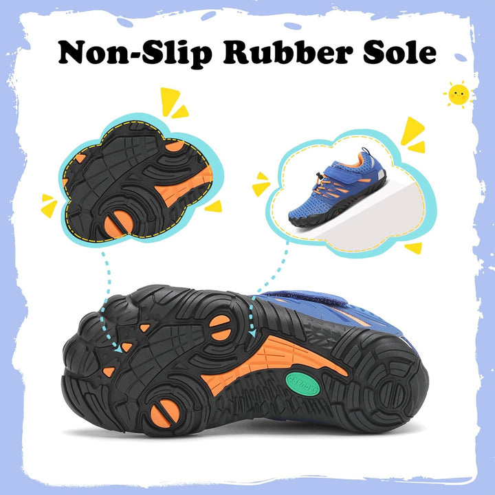 SAGUARO Barfussschuhe Kinder Outdoor Sport Barfuss Schuhe für Jungen Mädchen Gr.24-36 25 EU Neues Bl