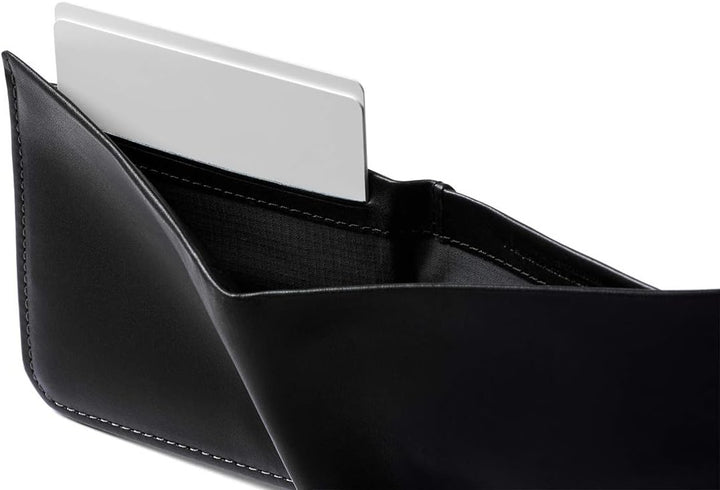 Bellroy Hide & Seek – dünne, klassische Lederbörse, optionaler RFID-Schutz (max. 12 Karten plus Sche