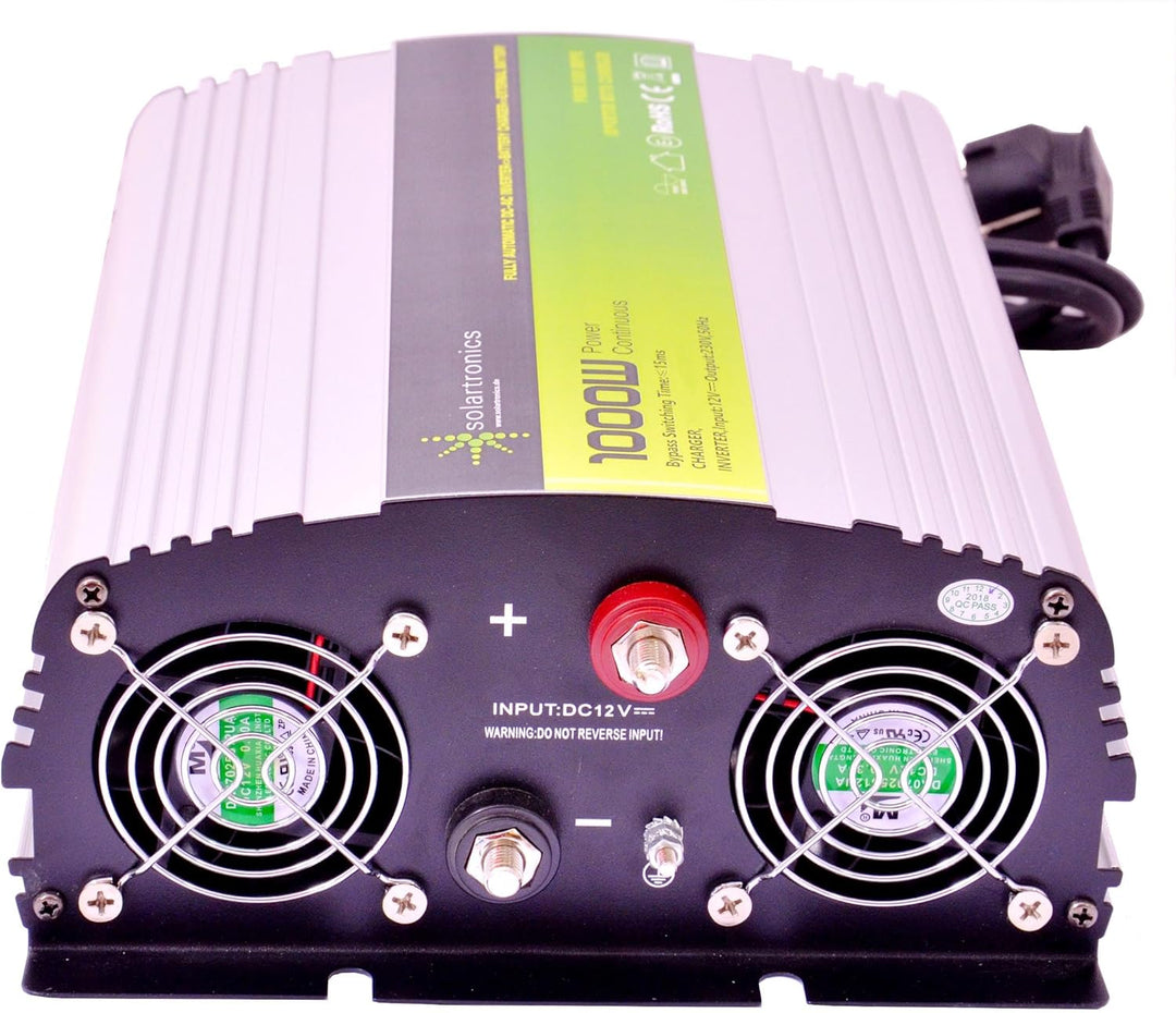 Spannungswandler USV 12V NPS 1000-3000 Watt Reiner Sinus Batterie Akku Solar Strom 230V Unterbrechun