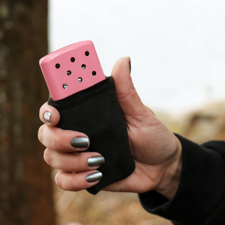 Zippo Handwärmer - 6 Stunden Wärme - Nachfüllbar mit Feuerzeugbenzin - Wiederverwendbar - Taschenwär