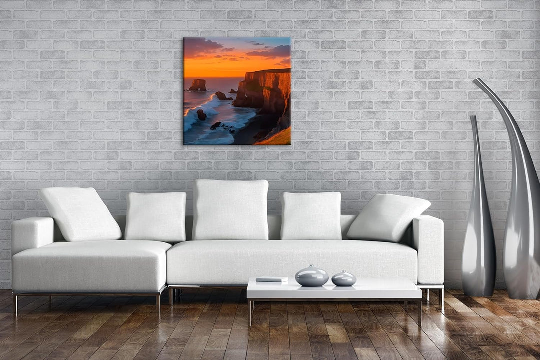 deyoli Zwölf Apostel in Australien Format: 60x60 cm als Leinwandbild, Motiv fertig gerahmt auf Echth
