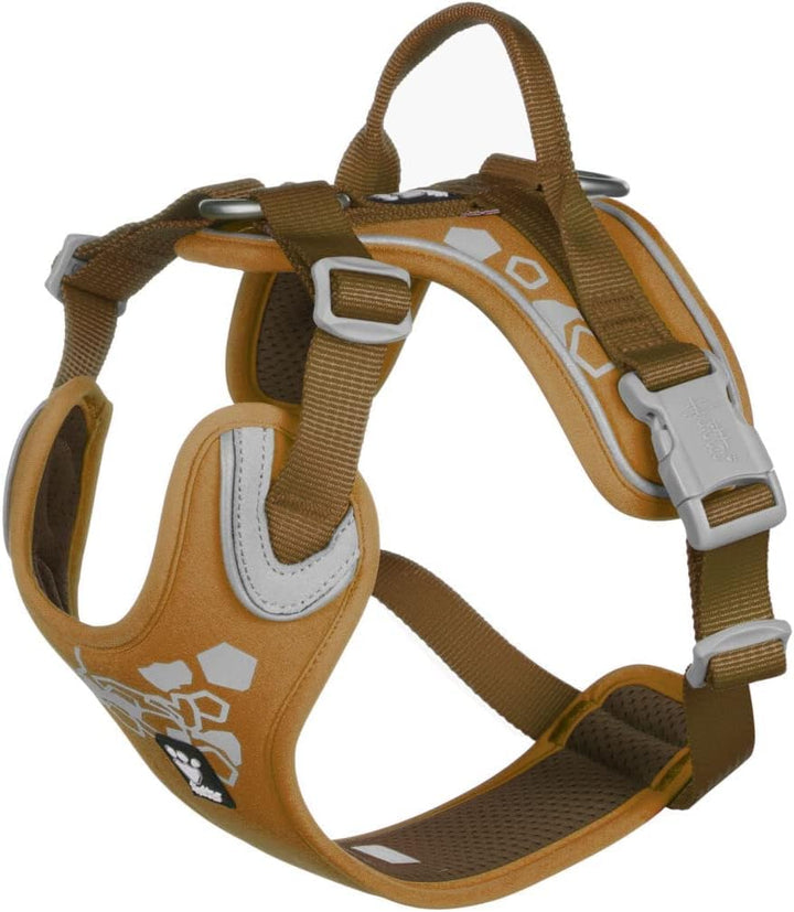 Hurtta Weekend Warrior Hundegeschirr, Brustgeschirr für kleine Hunde, Desert-Braun, 40-45 cm, Desert