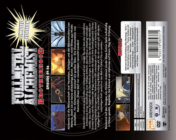 Fullmetal Alchemist: Brotherhood - Volume 7 (Digipack im Schuber mit Hochprägung und Glanzfolie) (2