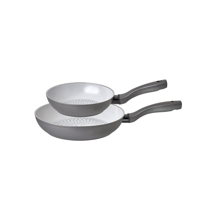 Prestige Earth Pan Pfannenset Induktion - Bratpfanne 20cm & 28cm - Keramik, Antihaft, Recycelt & Rec