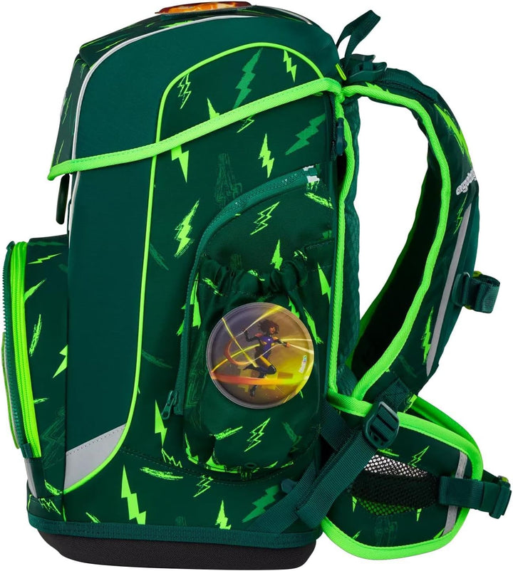 ergobag cubo Light Set ergonomischer Schulanzen, extra leicht, Set 6-teilig, 780 g Einheitsgrösse Bä