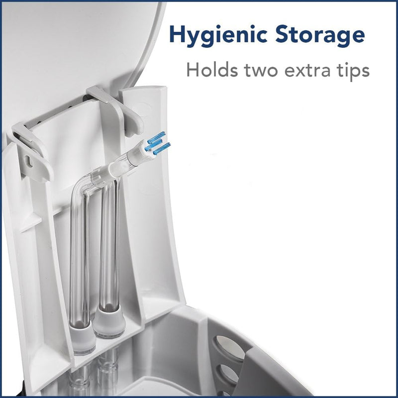 Waterpik WP660 Ultra Professional Munddusche weiss - hoher Druck - Druckregelung - 7 Aufsätze
