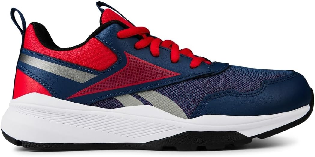 Reebok Jungen Xt Sprinter 2.0 Sneaker 27 EU Vecred Uniblu Pewter, 27 EU Vecred Uniblu Pewter