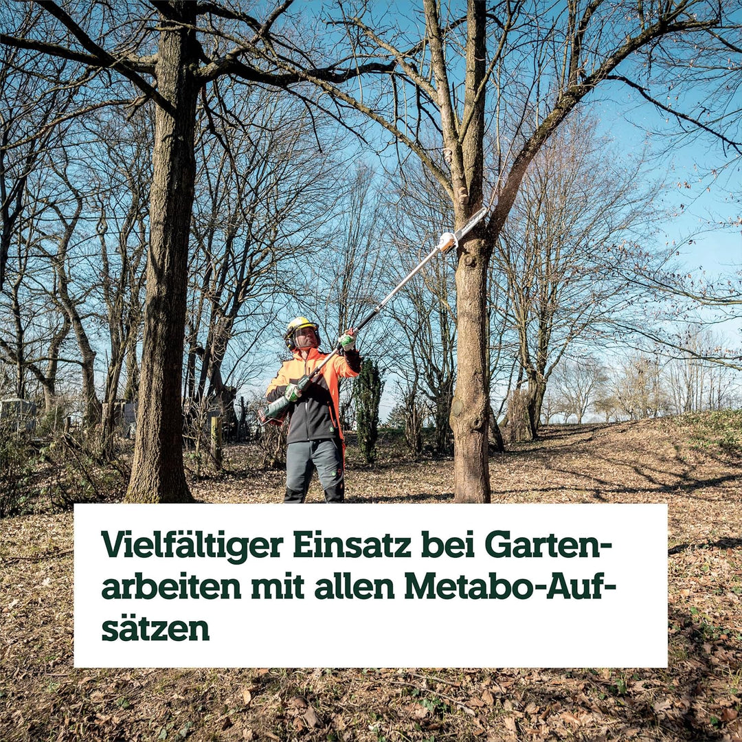 metabo Akku-Multifunktionsantrieb MA 36-18 LTX BL Q – 601725850 – 18 V – Akku-Antrieb für die Aufsät