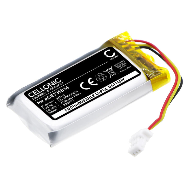 CELLONIC, Akku für Headset kompatibel mit Sony LinkBuds S (450mAh, 3.85V) Ersatzakku ACE731834