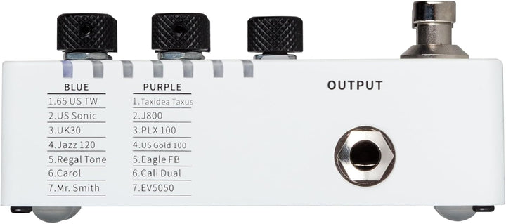 Mooer Preamp Model X2 - Dual-Channel Digital Preamp Pedal
