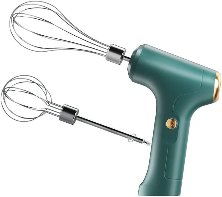 Elektrischer Schneebesen, Tragbarer Handmixer USB Wiederaufladbare Handheld -Eierschläger für Schlag