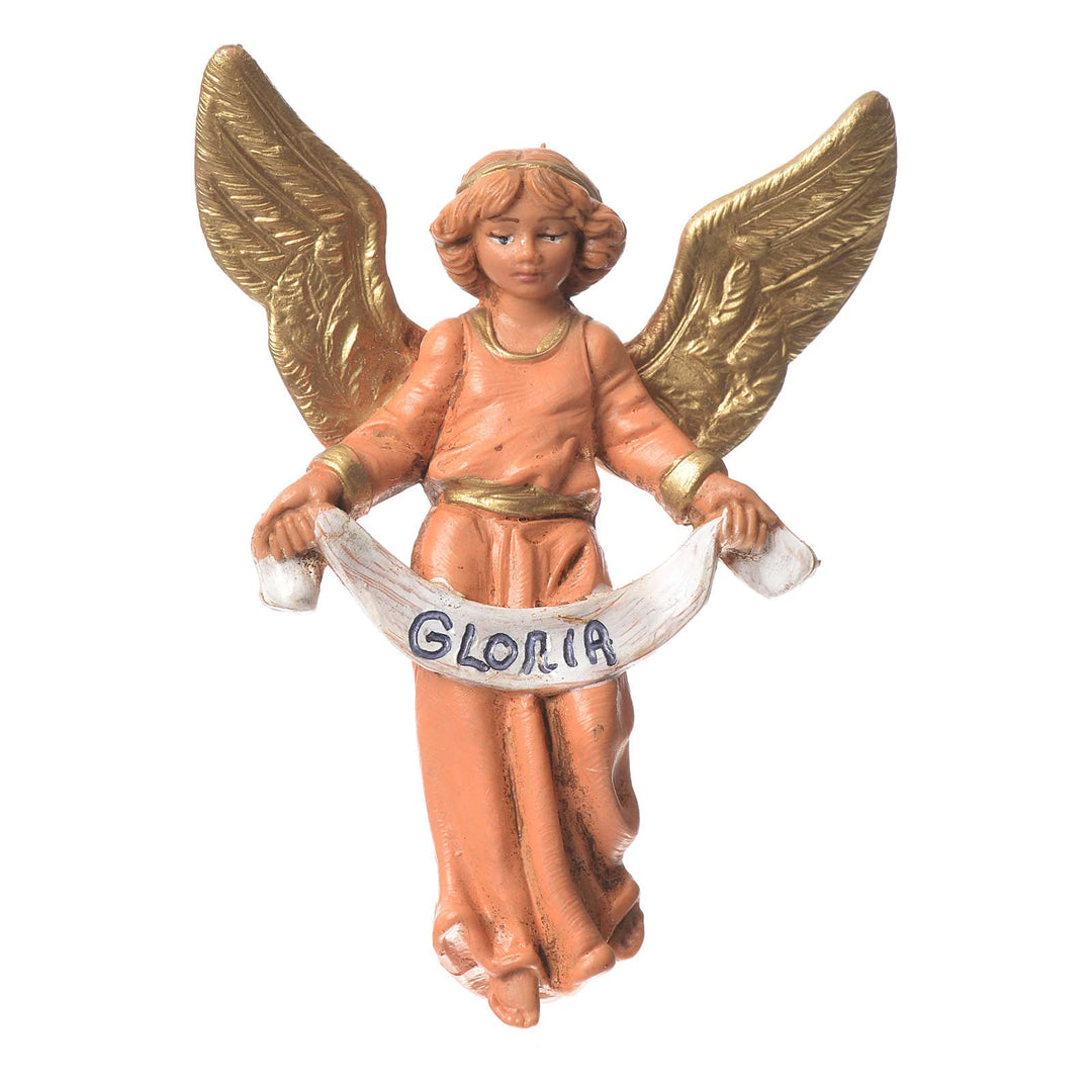 Holyart Krippenfigur Gloria Engel 9,5cm Rosa Fontanini Krippe