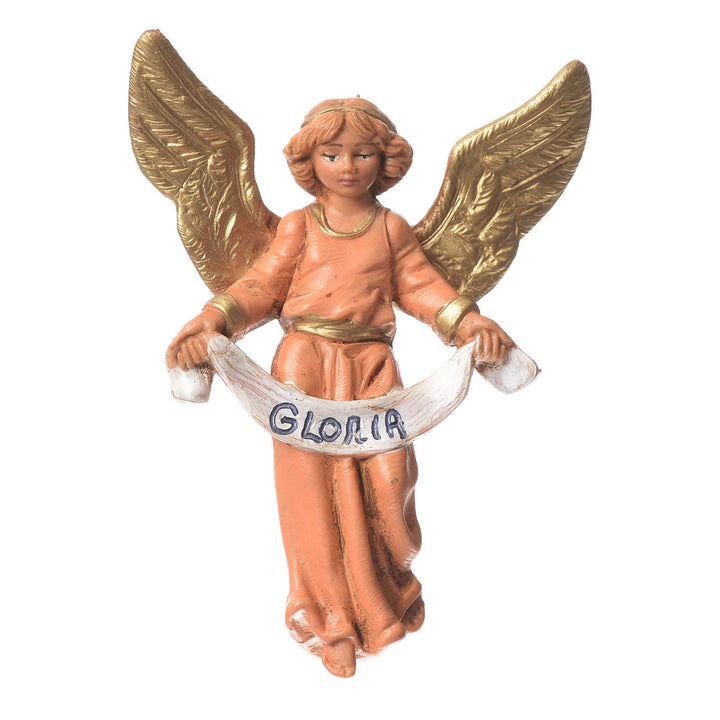 Holyart Krippenfigur Gloria Engel 9,5cm Rosa Fontanini Krippe