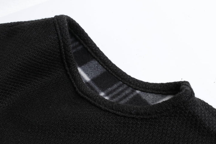Herren Strickweste Strickjacke ohne Ärmel V-Ausschnitt Ärmellose Fleecefutter Jacke Reissverschluss