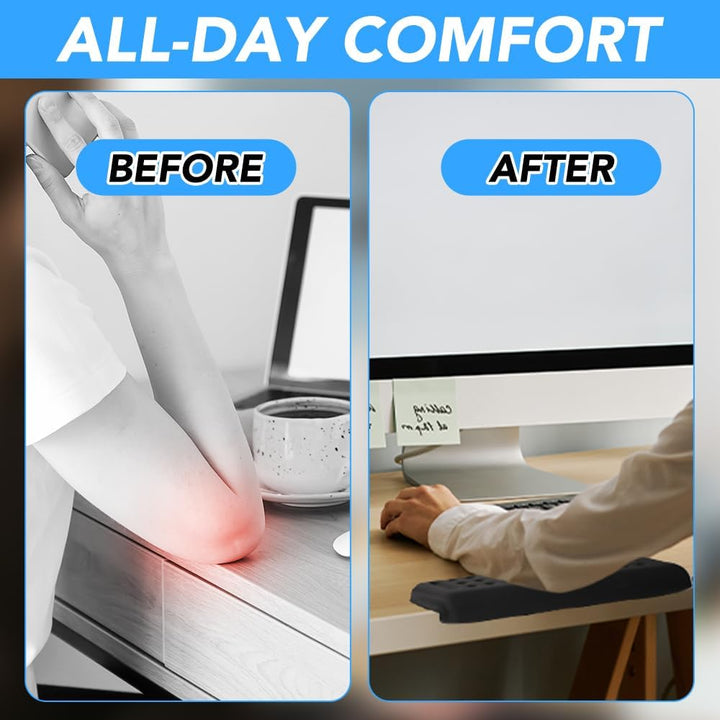 Schreibtisch EdgeRest L-förmige 2 Stück Handballenauflage Kantenschutz Armauflage Ergonomische Handg