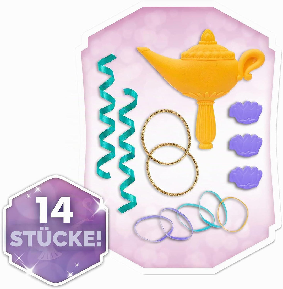 Disney Princess Jasmin Frisierkopf 20cm mit 14 Zubehörteilen für Styling-Spass, ab 3 Jahren, Just Pl