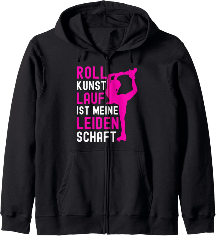 Rollkunstlauf I Roller Girl I Rollschuhkunstlaufen Rollschuh Kapuzenjacke