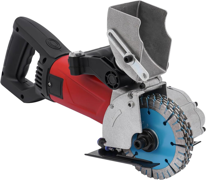 Mauernutfräse 2800W Schlitzmaschine mit Laser - Wandhobelmaschine für Beton, Holz und mehr - Inklusi