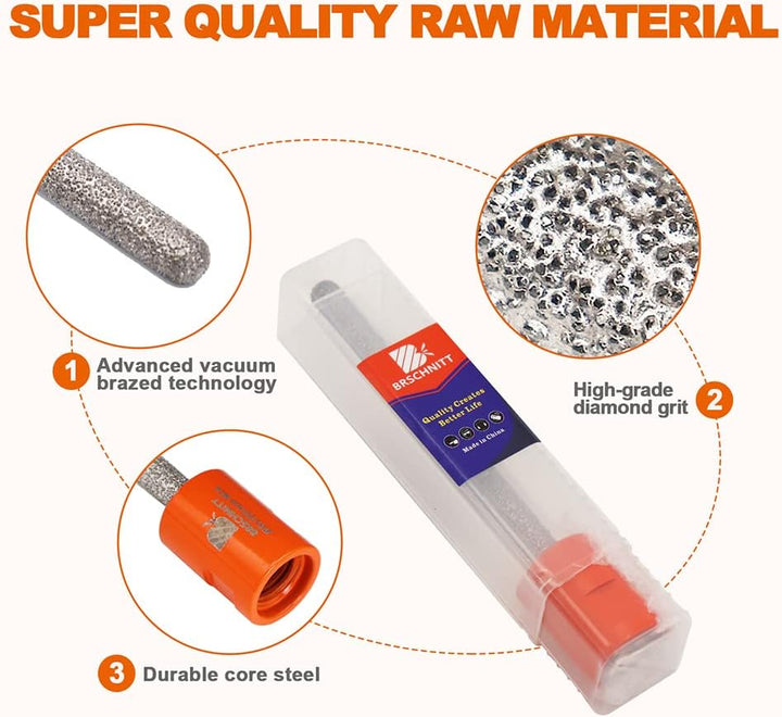 Diamant Fugenfräser 8mmX100mm- für Winkelschleifer zum Reinigen und Entfernen von Mörtel Zementstift