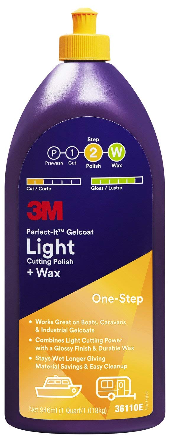Perfect-It UU-0063-2319-8 Leichtes Schneiden Gelcoat für Schleifen und Wachsen, 946ml Volumen, 946ml