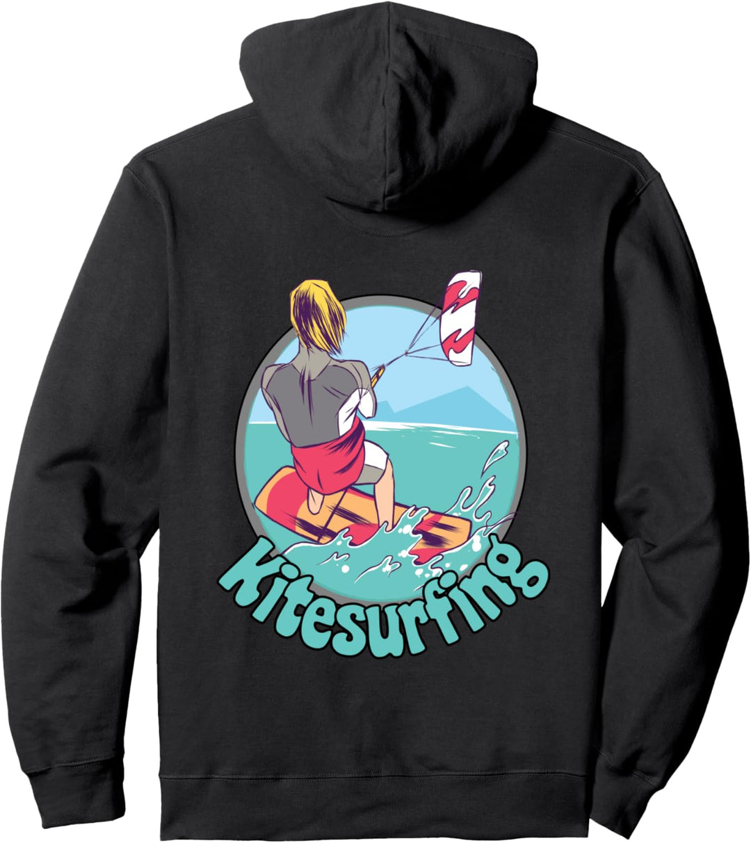 Kitesurfing Zubehör Kitesurfer Kiteboarder Kitesurf Pullover Hoodie