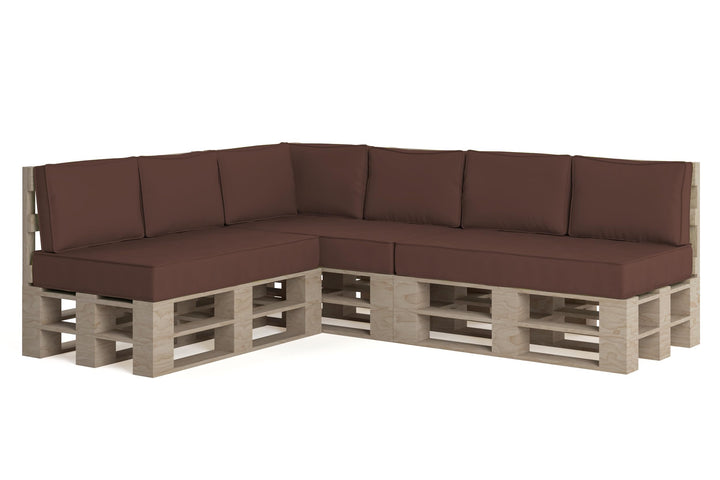 chilly pilley Palettenkissen Wasserdicht Keder Naht Palettenauflage Wasserfest Gartenkissen Wasserab