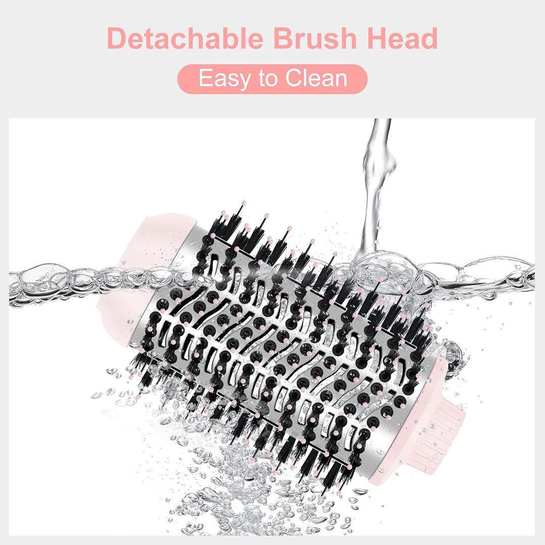4 IN 1 Haartrockner Warmluftbürste Set, PARWIN PRO BEAUTY Styler-Set, Föhnbürste mit 4 Aufsätze zum