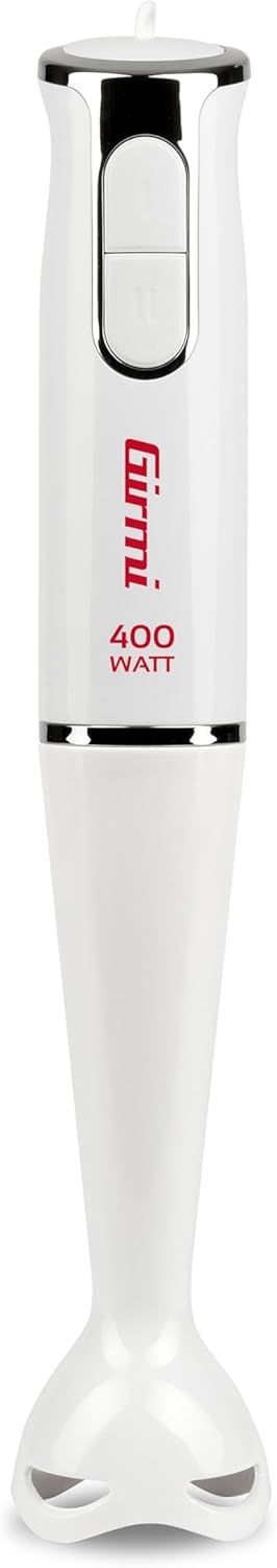 Girmi MX17 Stabmixer mit Set, 3-in-1 Mixer-Pürierstab-Schneebesen, 400 W, DC-Motor, 2 Geschwindigkei