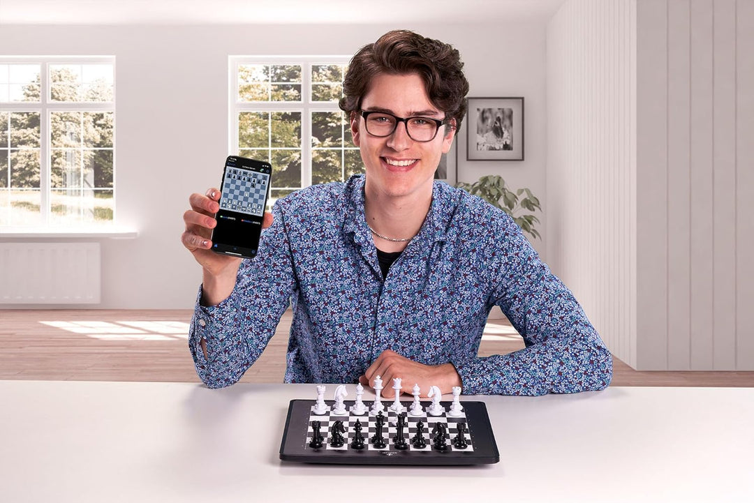 Millennium eONE – Elektronisches Schachbrett für Online-Spiel auf Lichess, Chess.com und Tornelo. Mi