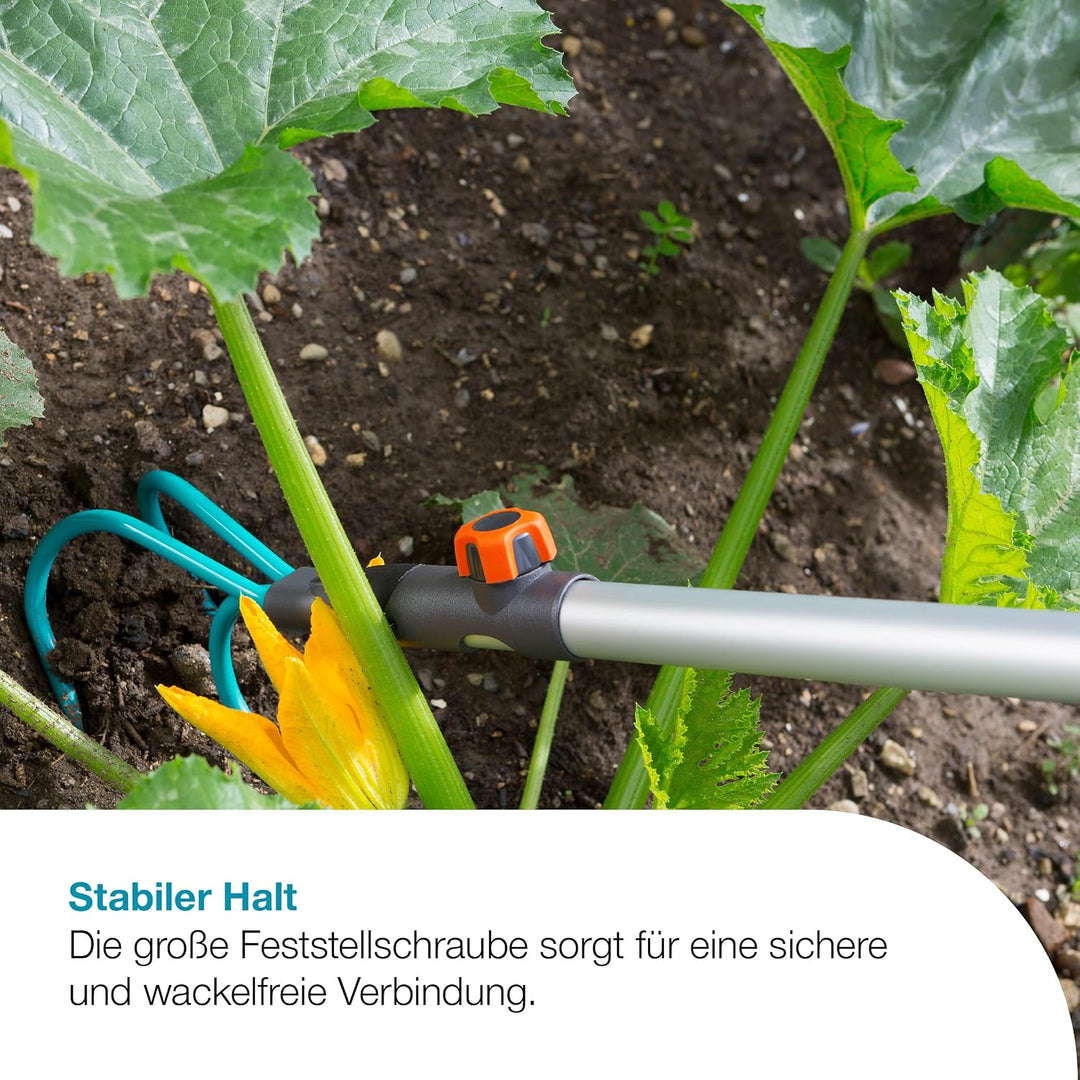 Gardena combisystem-Teleskopstiel 90-145 cm: Verlängerungsstiel für combisystem Geräte, stufenlos ve
