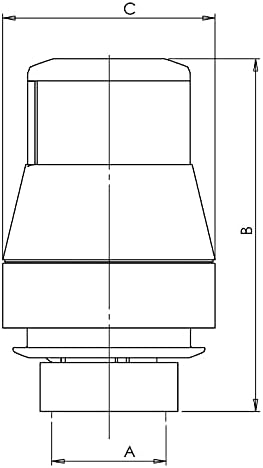 Comap Senso Thermostatkopf M28, blau, S633255, Blau