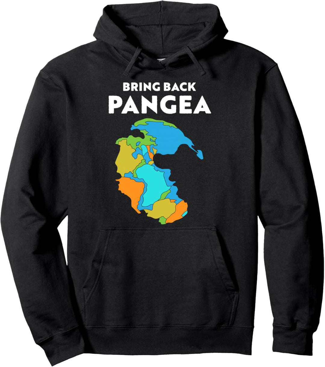 Geographie Geschenk Geologie Wiedervereinigung Pangaea Pullover Hoodie