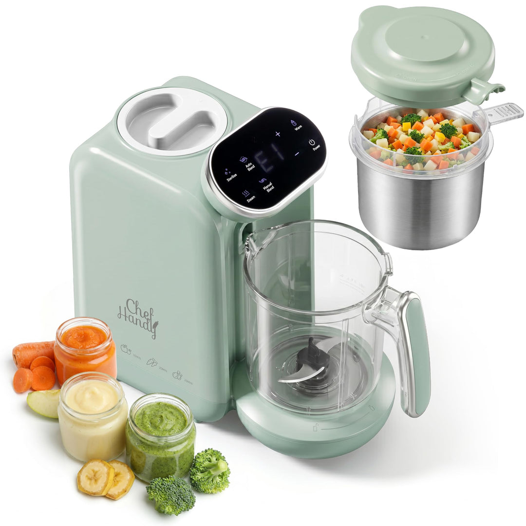 5-in-1-Babynahrungsprozessor, Babynahrungszubereiter, Baby-Food-Maker, Babybrei Zubereiter,Baby Nahr