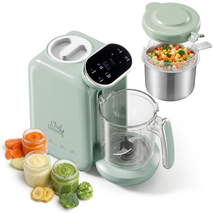 5-in-1-Babynahrungsprozessor, Babynahrungszubereiter, Baby-Food-Maker, Babybrei Zubereiter,Baby Nahr
