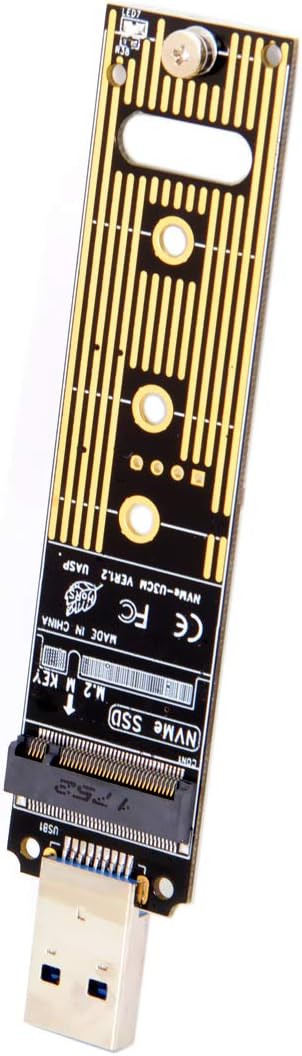 cablecc USB 3.0 auf Nvme M-Key M.2 NGFF SSD Externer PCBA Konveter Adapter Karte Flash Disk Typ USB3