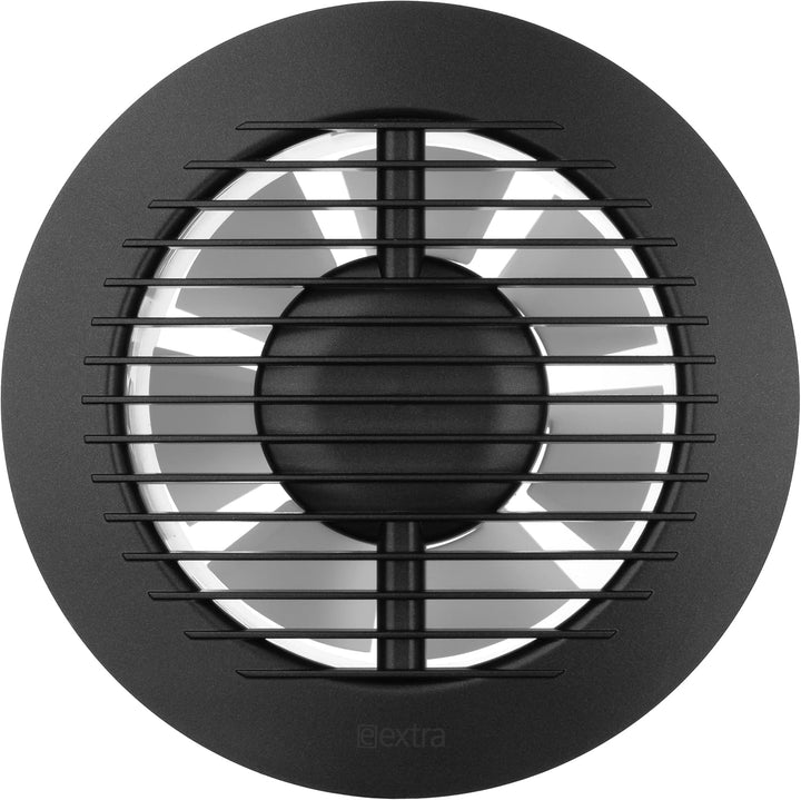 Badlüfter, Ø 125 mm, Anthrazit – Abluftventilator Ø 125mm Anthrazit, Ø 125mm Anthrazit
