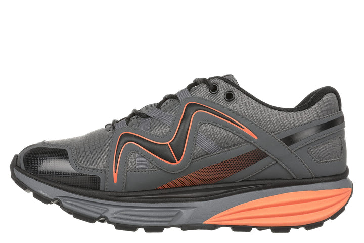 MBT Simba ATR M Black 40.5 EU Grau Charcoal Orange, 40.5 EU Grau Charcoal Orange