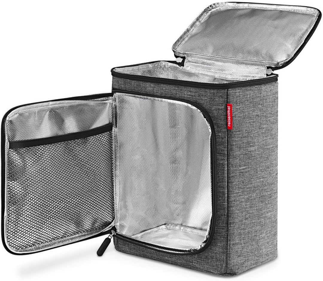reisenthel coolerbox - Rundum flexibel, praktische Kühltasche mit Zwei Öffnungen twist silver, twist