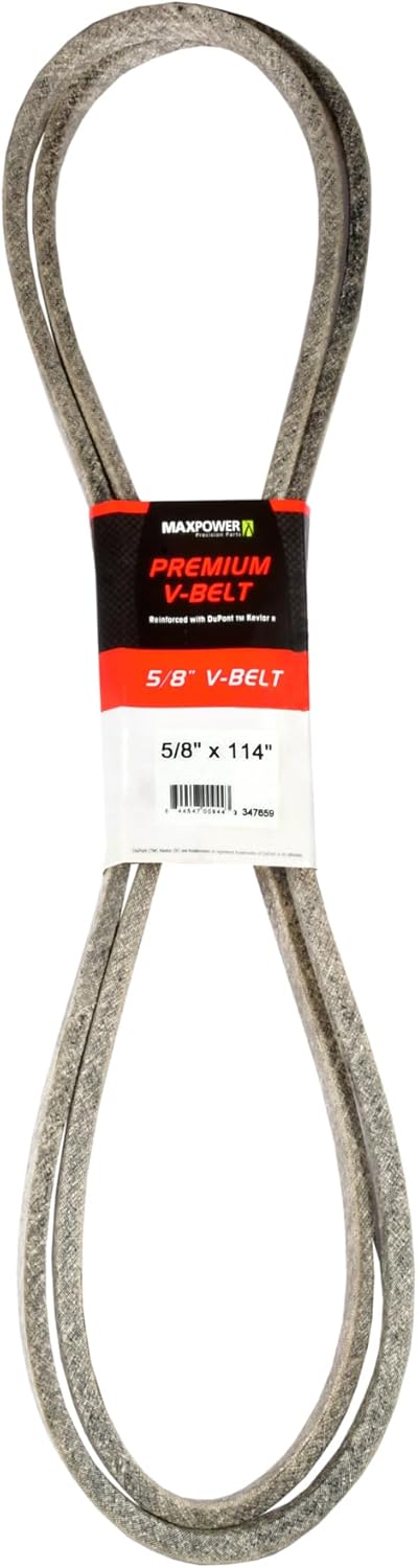 MaxPower Keilriemen 347659, Kevlar verstärkt, 5/8" x 114" - 4L1140 - Aussenlänge L(a) 2890 mm., 1