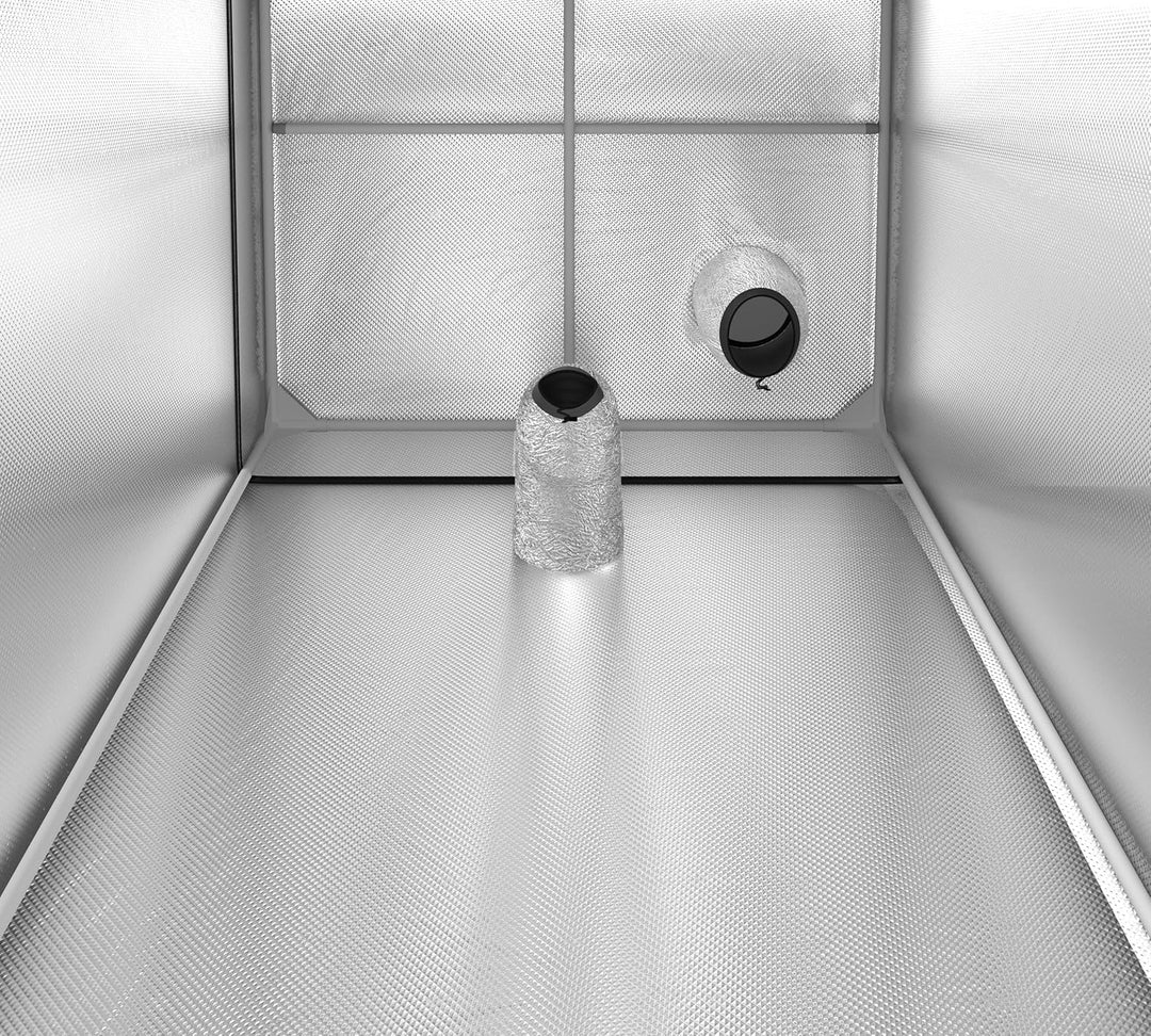 GALAXYFARM - Growzelt Galaxyfarm Luna Lite, Grow Box mit Lüftungsöffnungen, für den Innenanbau - Gro