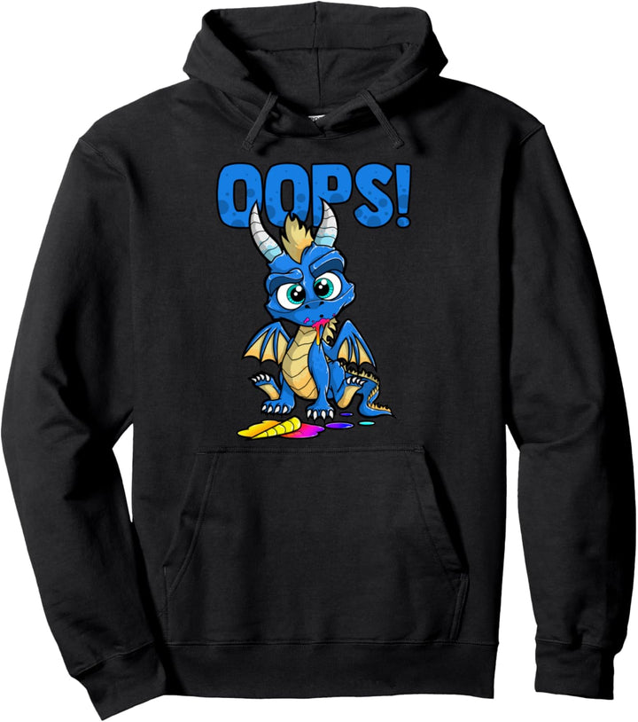 Hoppla! Mein Drache frass Ihr Einhorn Lustige Kinder Pullover Hoodie