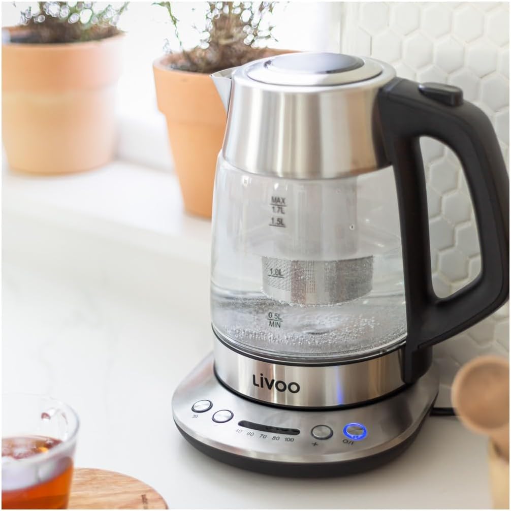 2in1 1.7l 2200w wasserkocher und teekanne - dod165