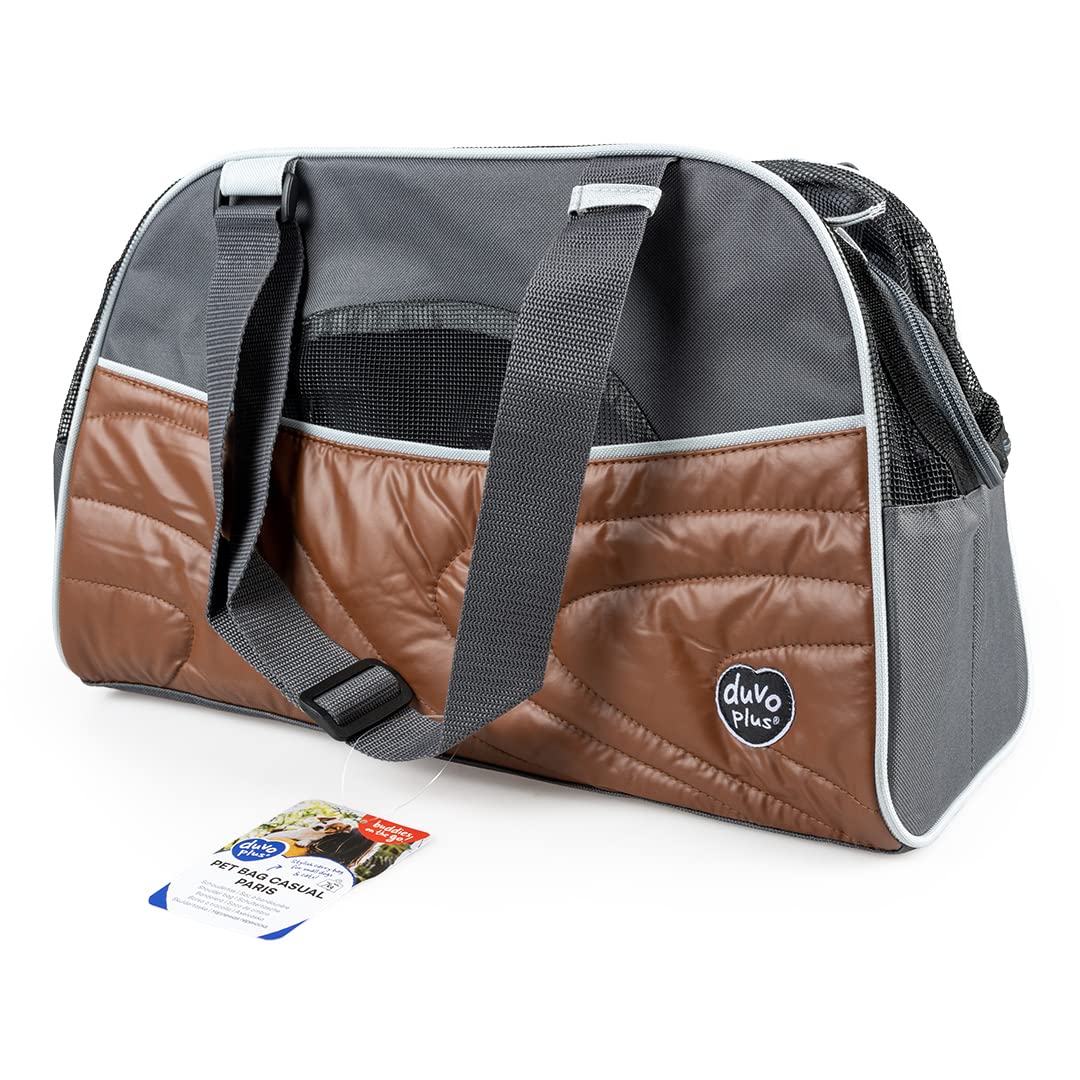 duvoplus Paris Pet Bag Casual 44 x 18,5 x 25,5 cm Karamell