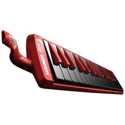 Hohner Melodica Fire rot-schwarz