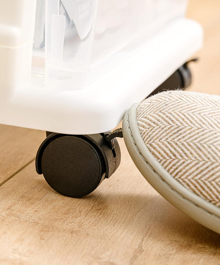 Cetomo Schubladenschrank, Schubladenbox, Aufbewahrungsturm mit Rollen, Kunststoff Schubladencontaine