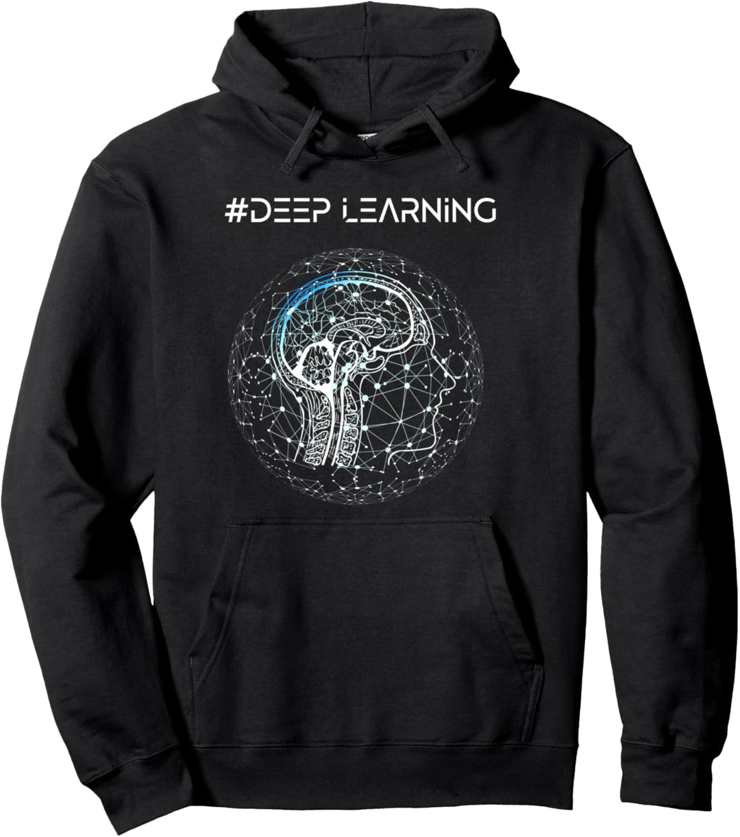 Deep Learning Data Science Machine Learning KI Pullover Hoodie