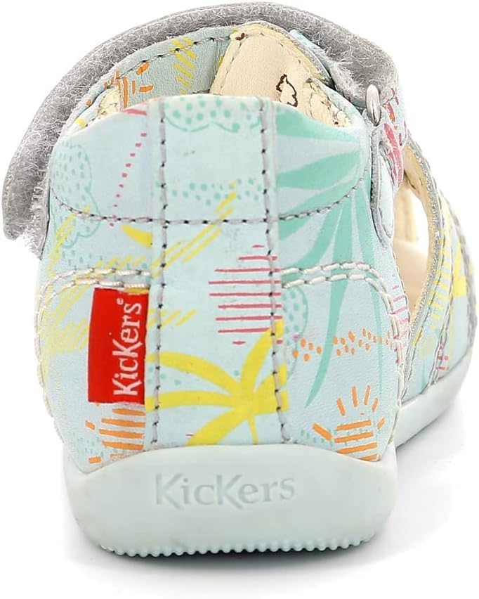 Kickers Unisex Baby Bigflo-2 Sandale 21 EU Hellblau Sunshine, 21 EU Hellblau Sunshine